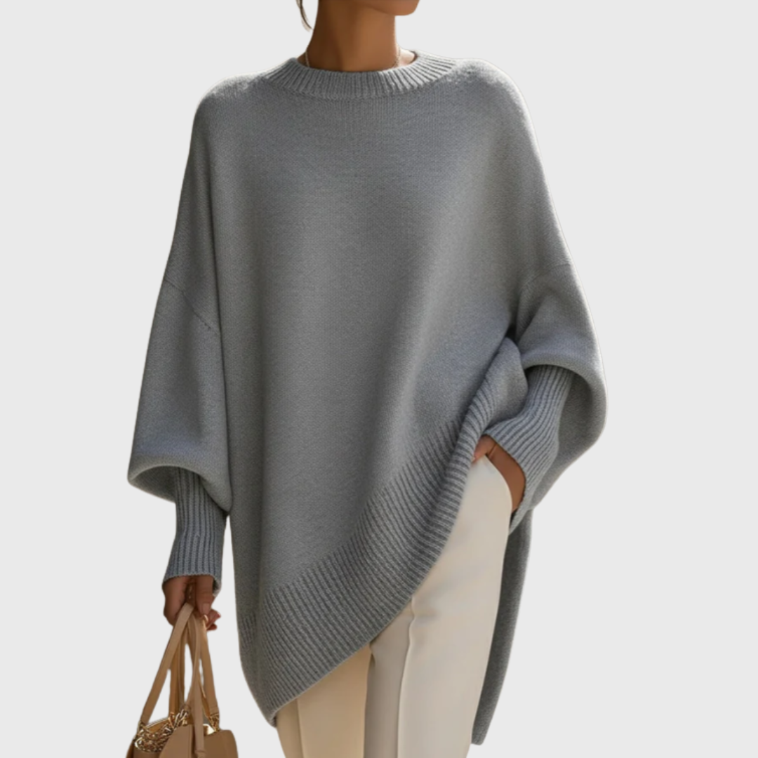 Livia | Oversize-Poncho-Pullover