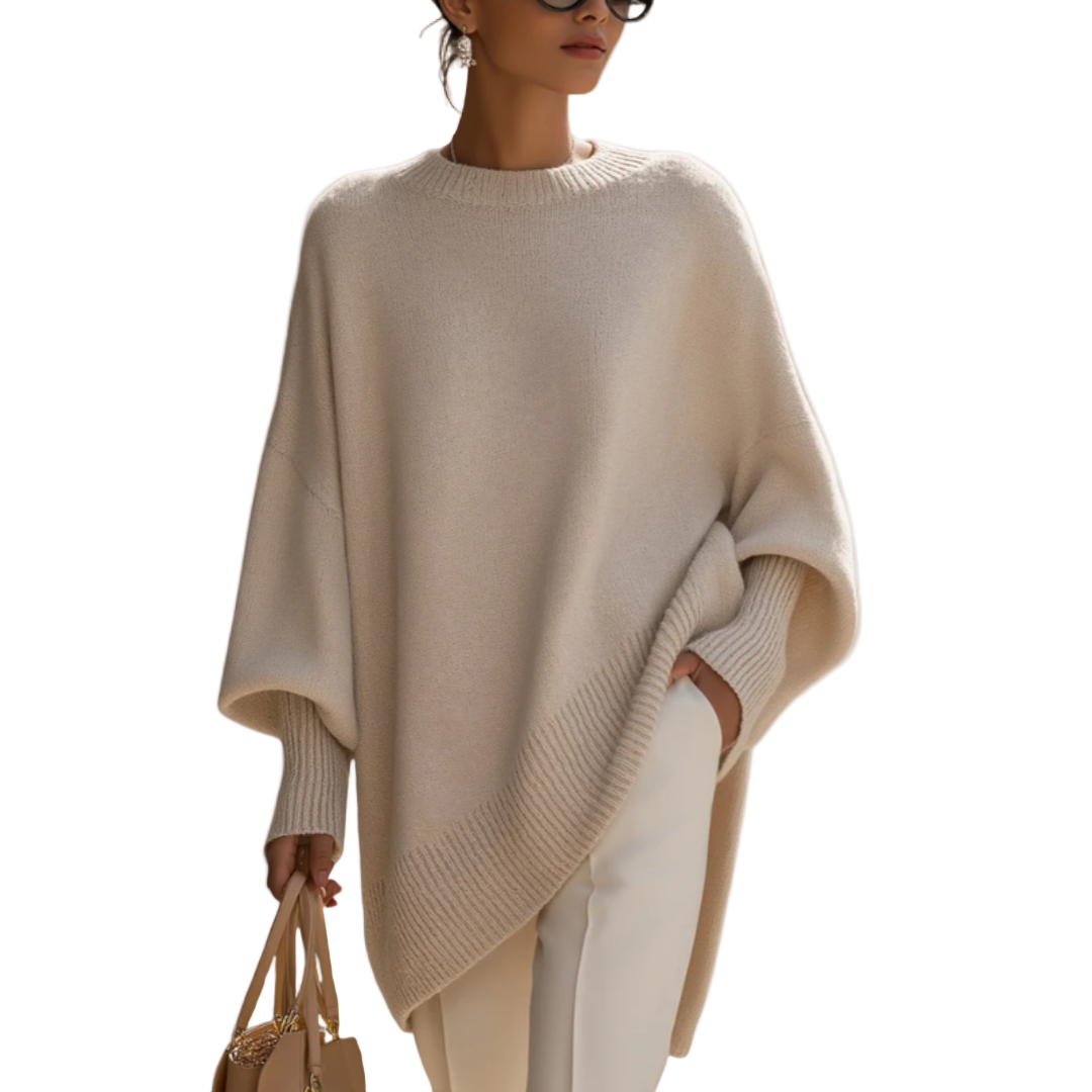 Livia | Oversize-Poncho-Pullover